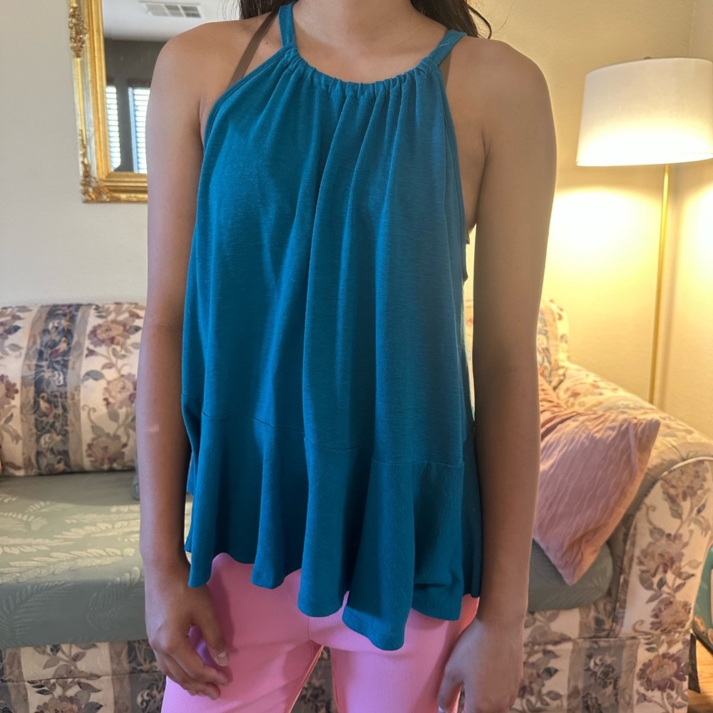 Old Navy Teal Women's Tank Top